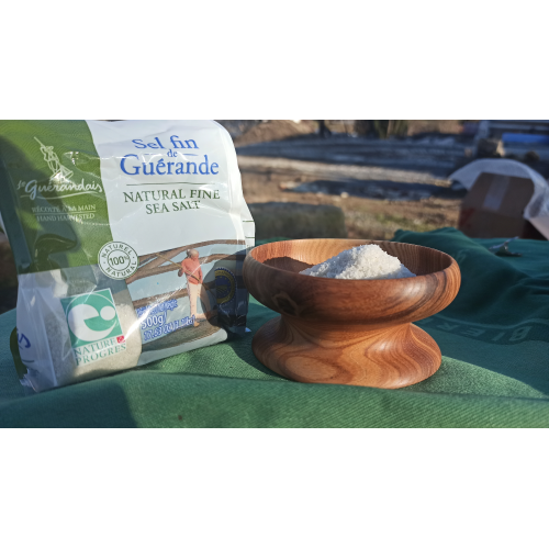 Wooden bowl for salt Wooden bowl for salt