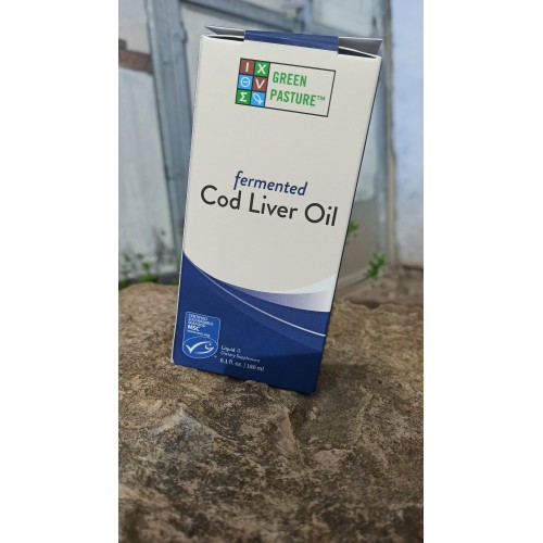 LIQUID Blue Ice Fermented Cod Liver Oil 180ml