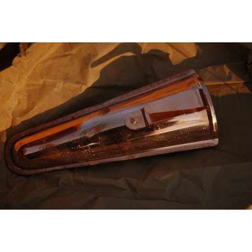 Leather Dipper: Copper dipper in leather Leather Dipper: Copper dipper in leather