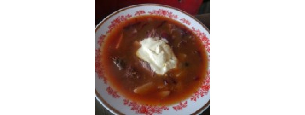 Boršč - hospodářova zimní polévka